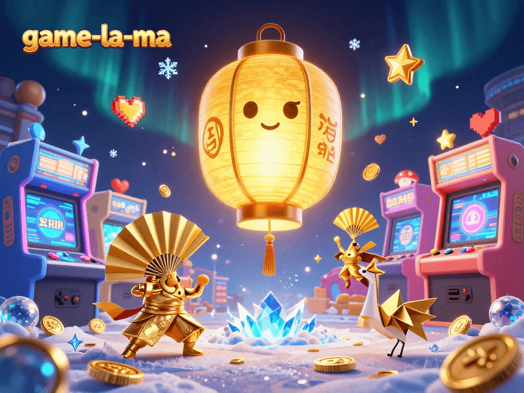 Experience engaging gameplay at game-la-ma with a vibrant 3D casino scene packed with excitement.