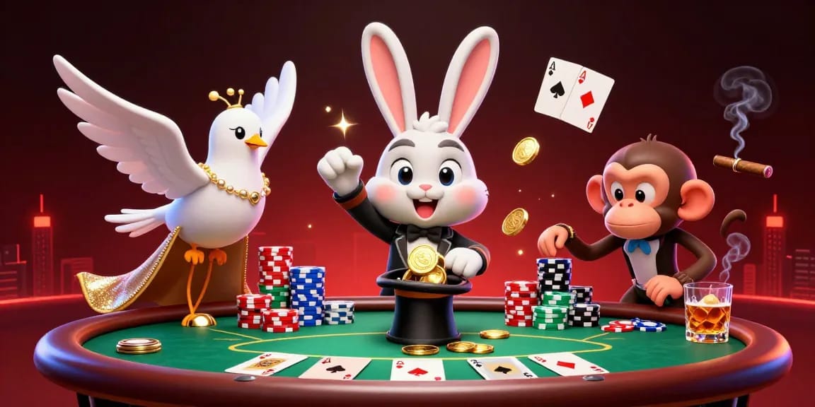 Explore the vibrant magic of 38d38d casino illustration featuring dynamic characters and rich gaming elements.