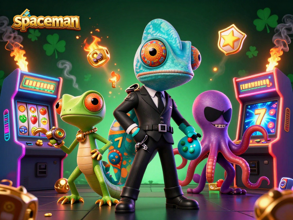 Spin the slots with spaceman, enjoy eye-catching visuals and thrilling gameplay in vibrant 3D.