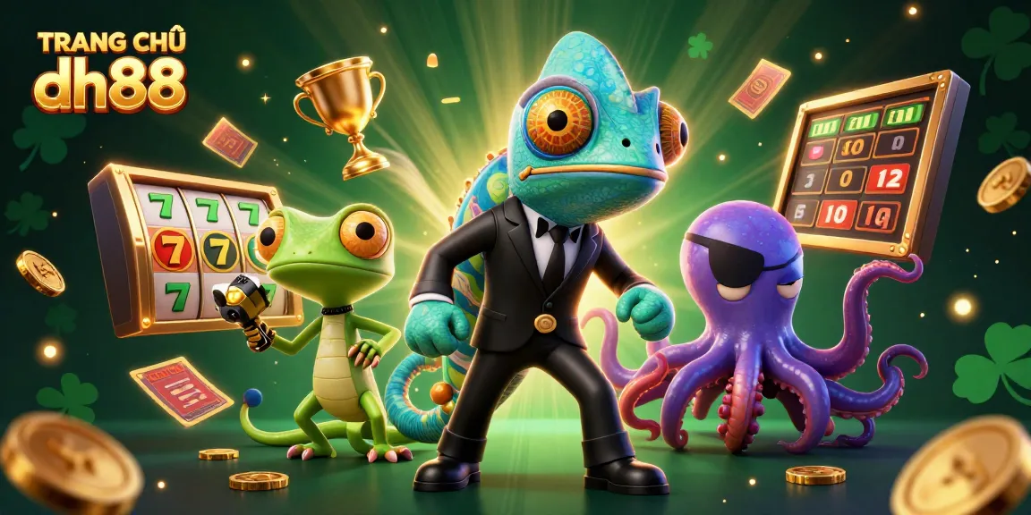Experience vibrant slot excitement at TRANG CHỦ dh88 with dynamic characters and thrilling game elements.