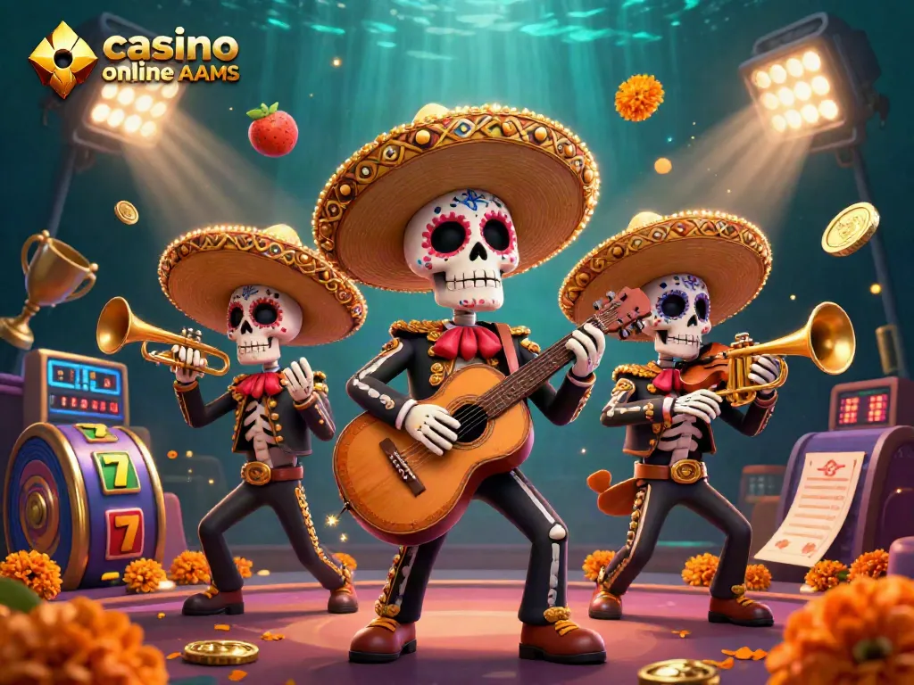 Gioca nei migliori casino online non AAMS e scopri slot e jackpot con il band della Dia de los Muertos.