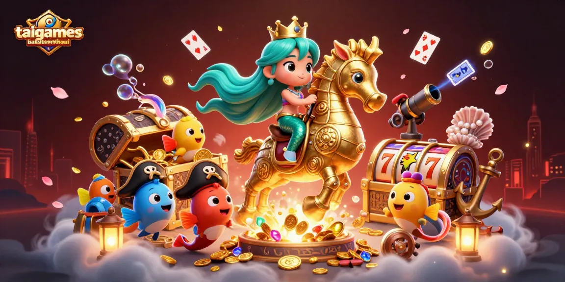 Engage with taigamebaidienthoai through a vibrant underwater casino scene illustrating immersive gameplay elements.
