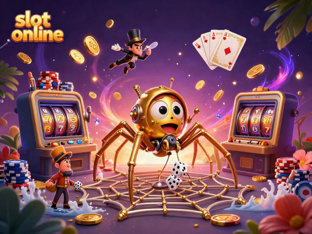 Experience thrilling slot online action with steampunk characters and dynamic casino elements.