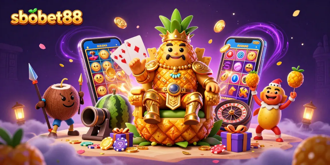 Play dynamic slots with sbobet88 while enjoying a vibrant 3D beach casino atmosphere.