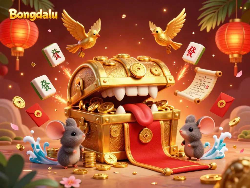 Bongdalu showcases a colorful gaming scene filled with excitement and treasures, enticing players with rich visuals.