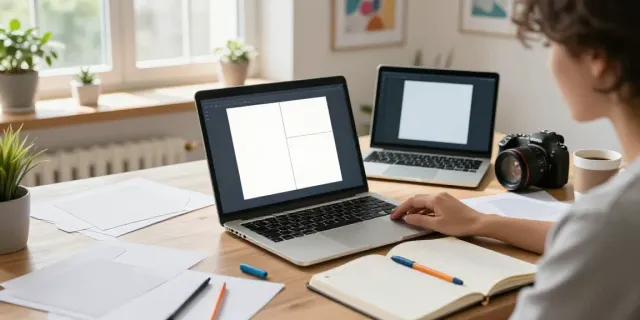 Creating a Replacement Diploma in a Bright Home Office