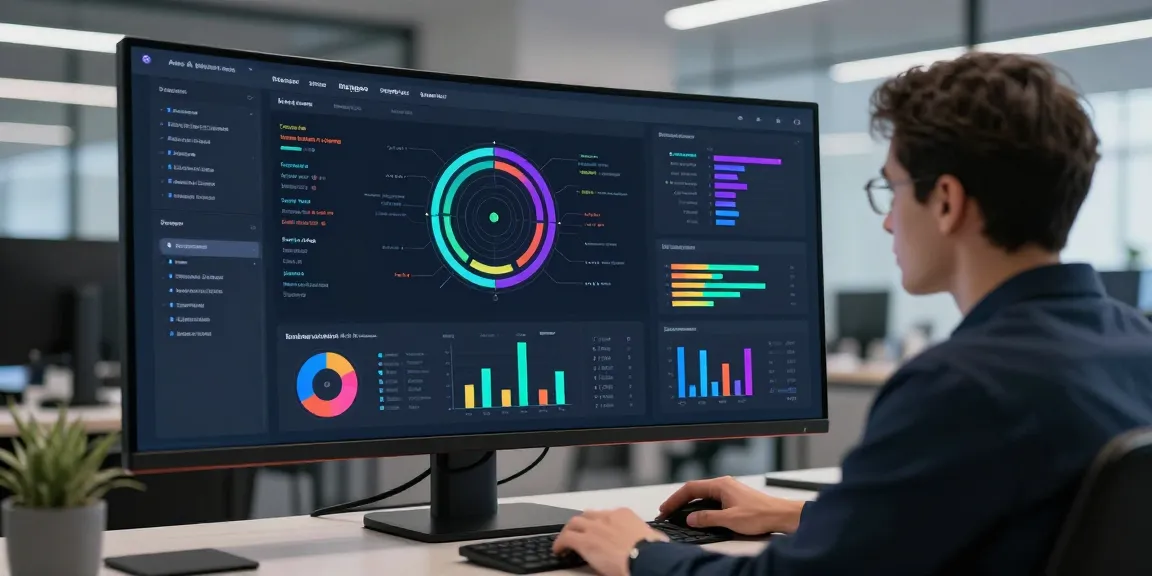 Imagem de um painel de SaaS impulsionado por AI, mostrando o uso do Movie APK com automação e inteligência artificial.