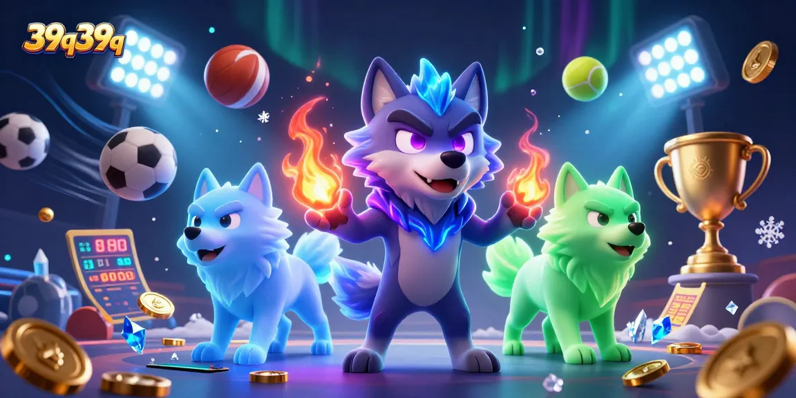 Aposte em e ganhe com a energia de líderes fantasmas e bolas de esporte.