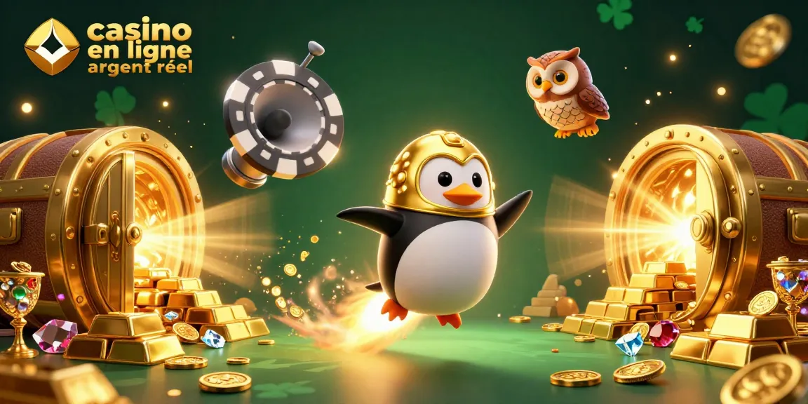 Découvrez un casino en ligne argent réel avec un pingouin doré fusée et des trésors éblouissants.