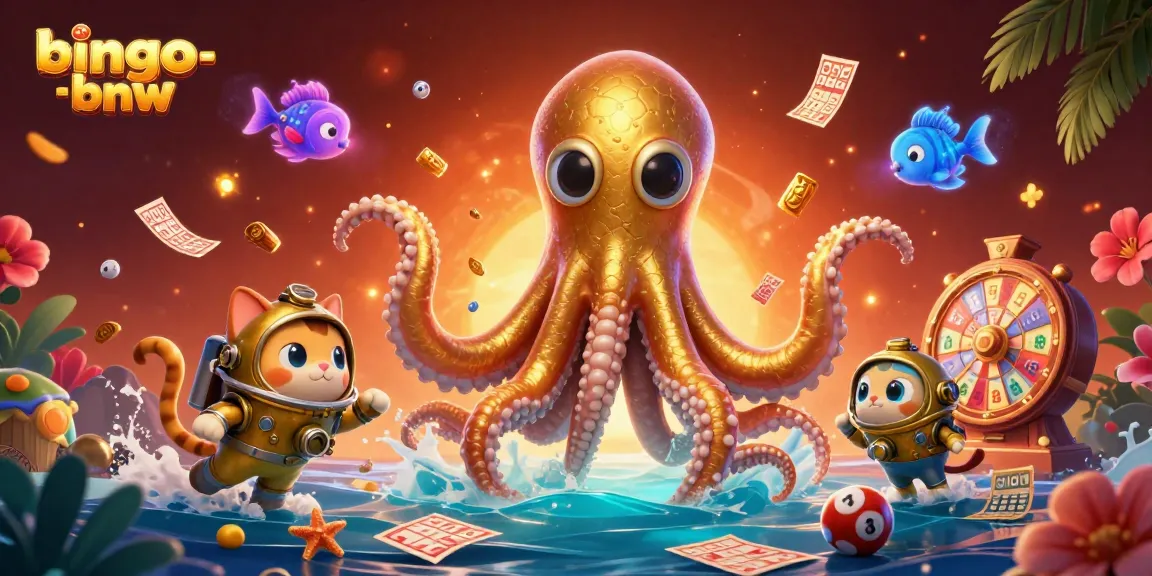 Engage in exciting jackpot action with bingo-bnw, showcased by vibrant game elements and cartoon characters.