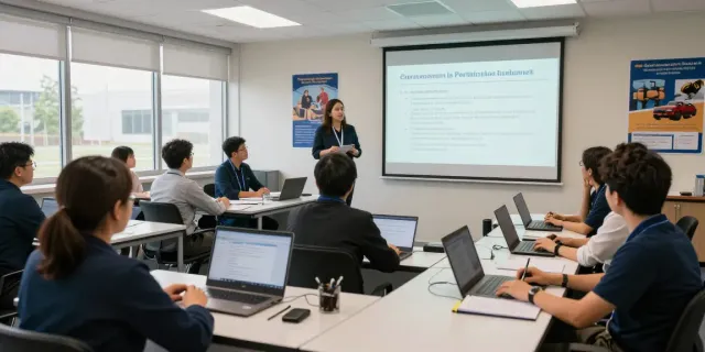 CSP Certification training session with an expert instructor guiding professionals in a bright classroom environment.