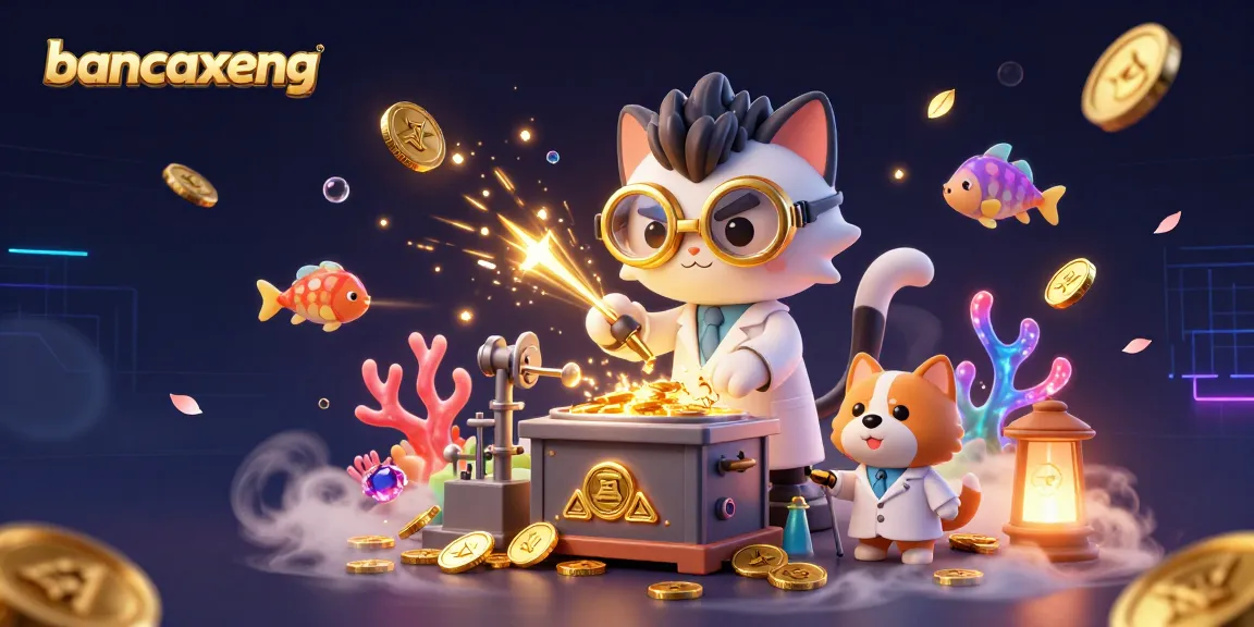 Experience the excitement of bancaxeng with thrilling sea creature targets and gold coins flying around