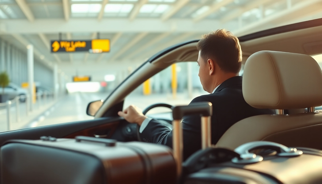 Experience premier Boston Logan airport car service with a luxurious ride to the terminal.