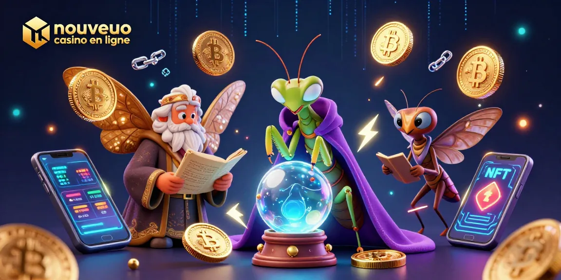 Découvrez le nouveau casino en ligne avec une illustration captivante de la fortune et de la stratégie des cartes.
