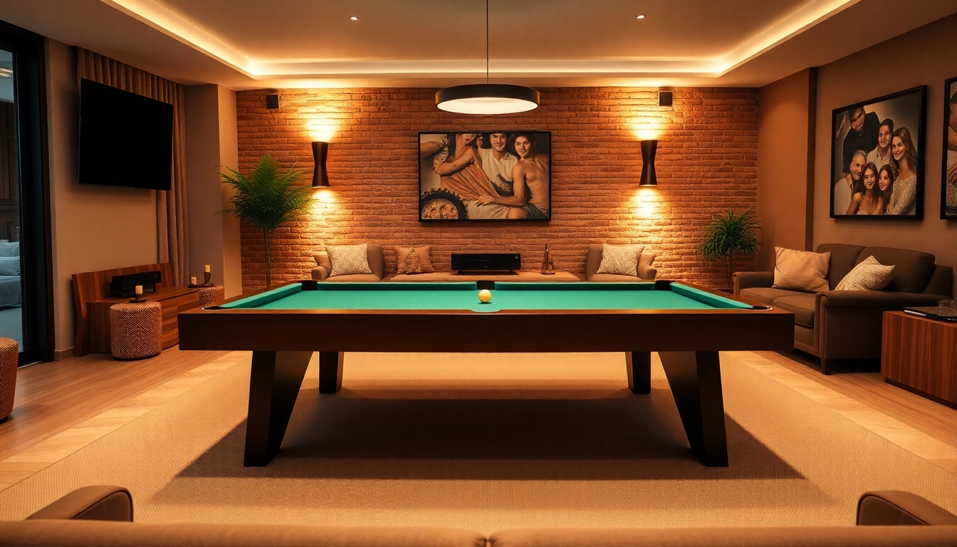Buy Pool Tables to enhance your home game room experience with style and comfort.