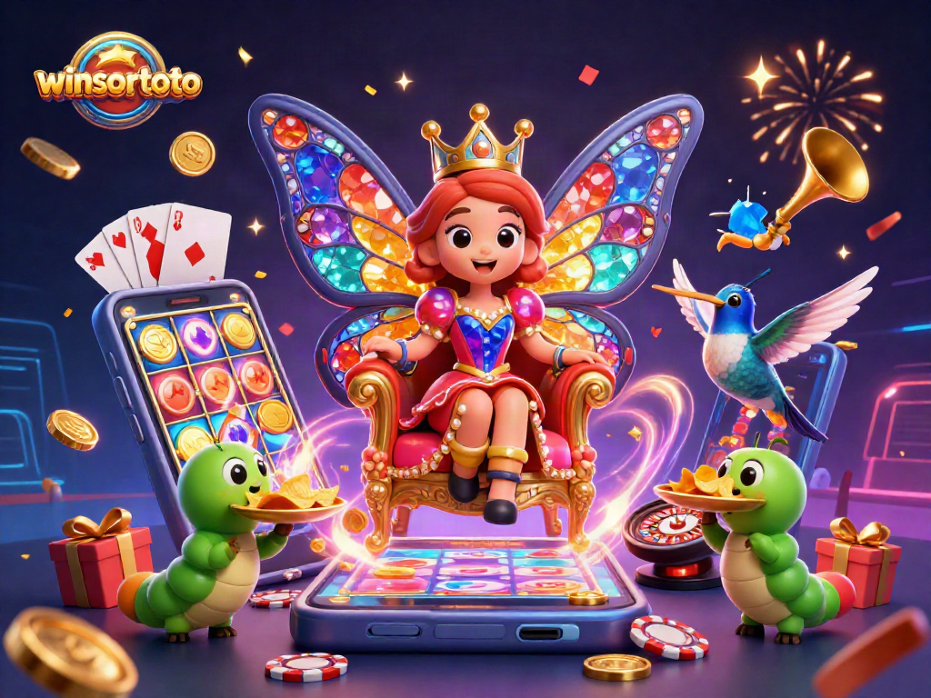 Menangkan slot dengan winsortoto saat bermain dengan ratu kupu-kupu yang magis!