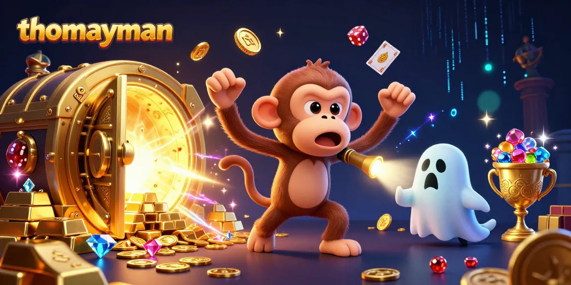 Experience the thrilling gameplay of thomayman with dynamic elements and captivating casino visuals.
