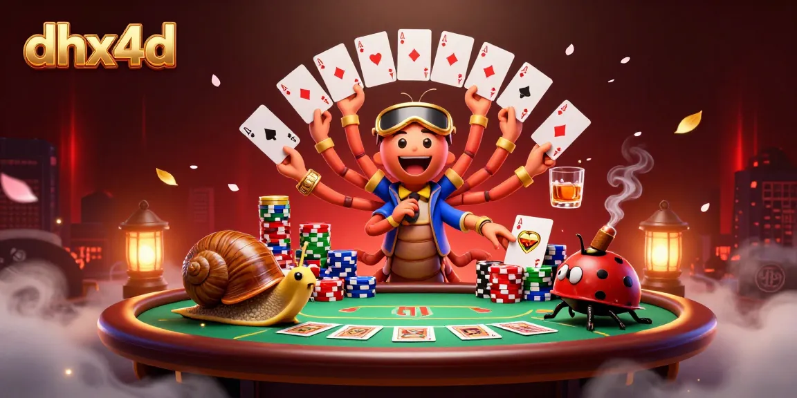 DHX4D menghadirkan dealer unik dan pemandangan kasino yang semarak untuk pengalaman bermain