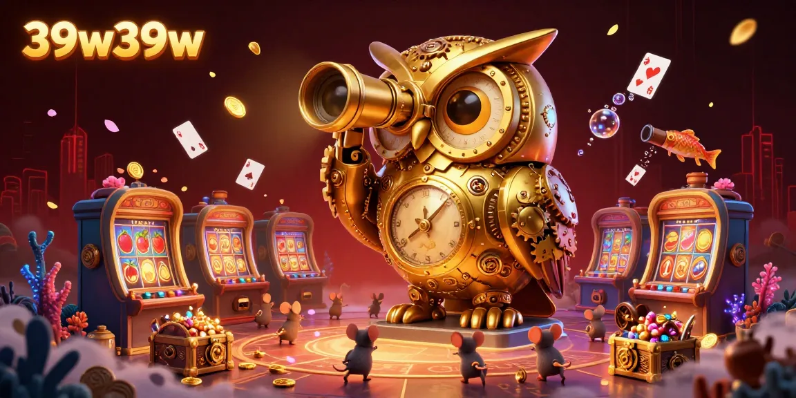 Win big at 39w39w with this colorful 3D scene showcasing epic casino excitement.
