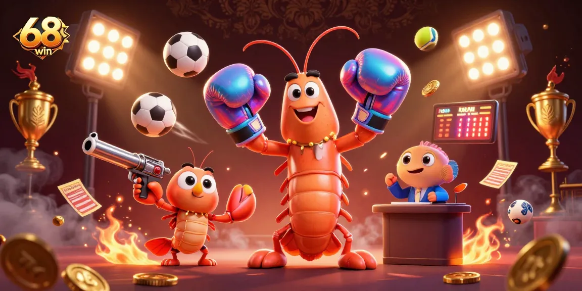 Experience thrilling sports betting action at 68win with vibrant characters and dynamic gameplay.
