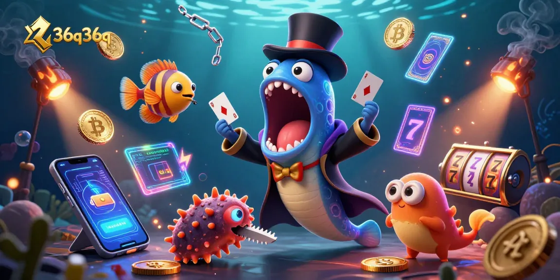 Engage in thrilling casino magic with 36q36q's underwater card tricks and crypto coins