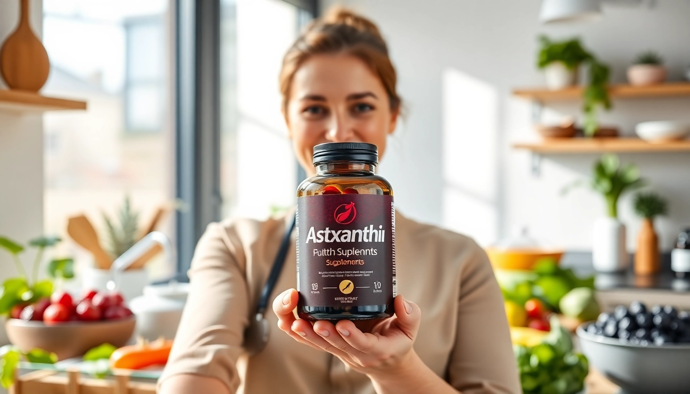 Learn how much astaxanthin should I take daily with a nutritionist showcasing supplements.