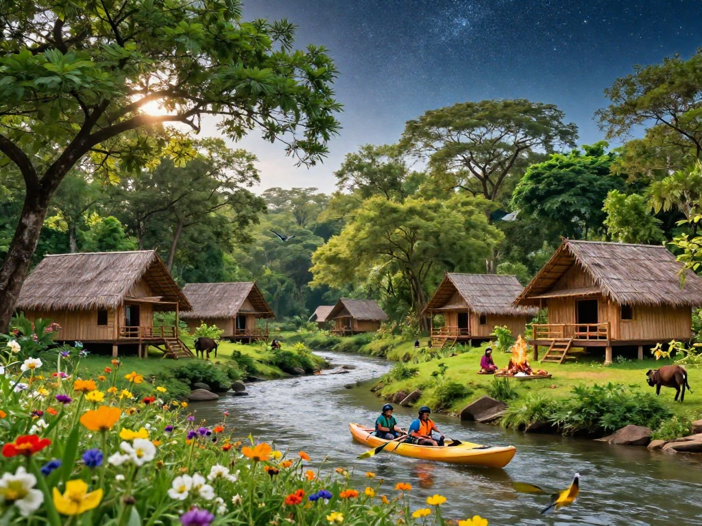 Dandeli Resorts offers peaceful nature escapes, adventure tourism, and vacation bliss in Dandeli, India.