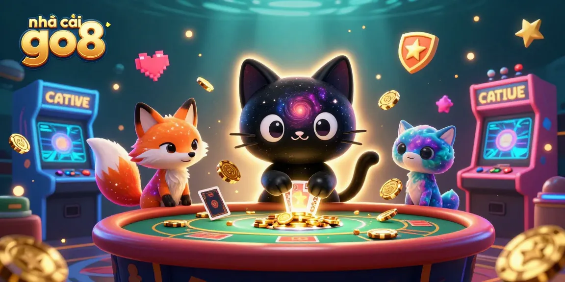 Experience the dynamic world of nhà cái go8 with exciting casino games and vibrant characters.