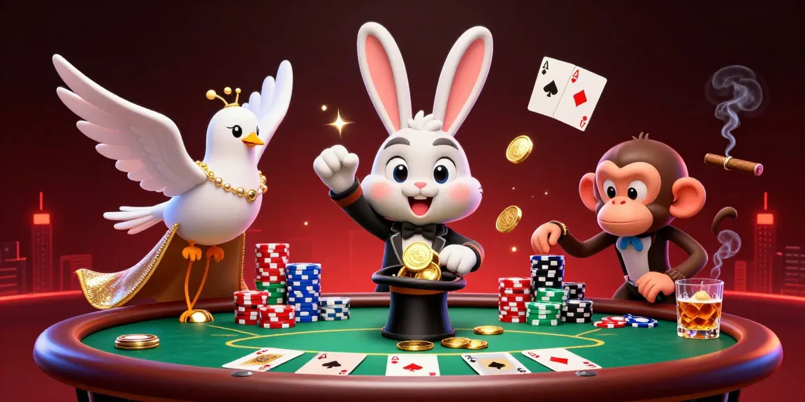 Explore the vibrant magic of 38d38d casino illustration featuring dynamic characters and rich gaming elements.