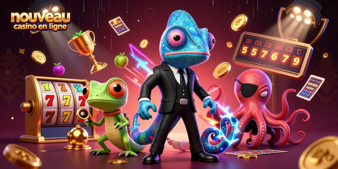 Les secrets du nouveau casino en ligne : rejoignez l'aventure avec un caméléon et un gecko !