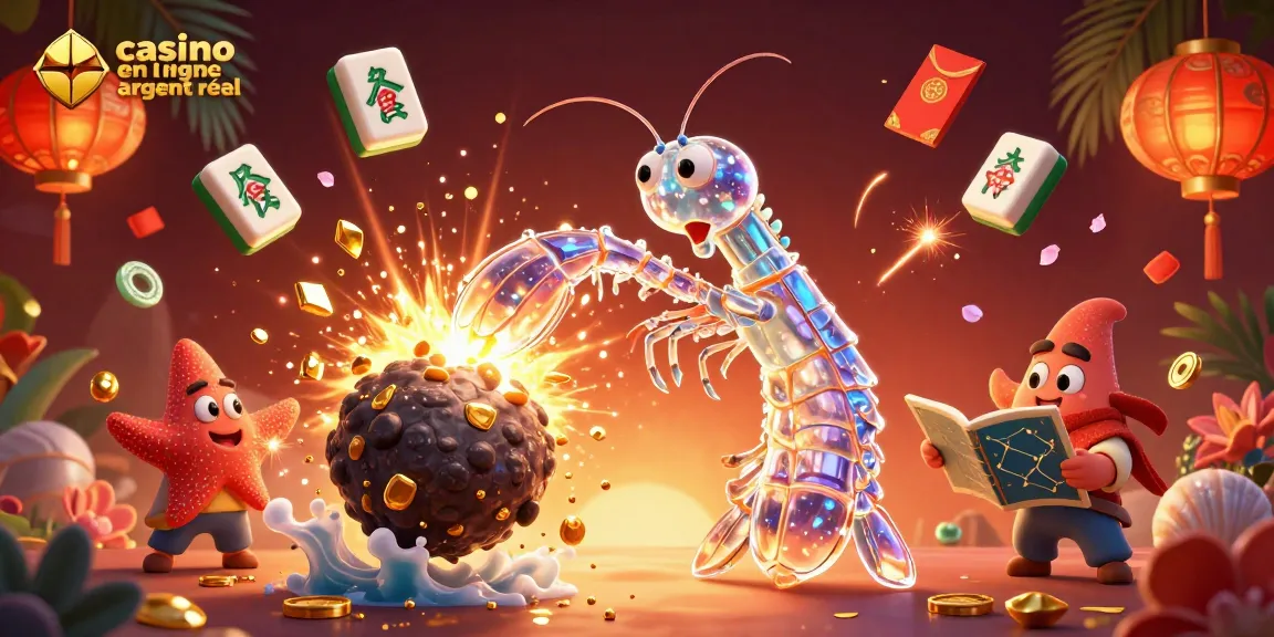 Profitez d'une expérience de casino en ligne argent réel avec des personnages animés et des éléments de jeu colorés.