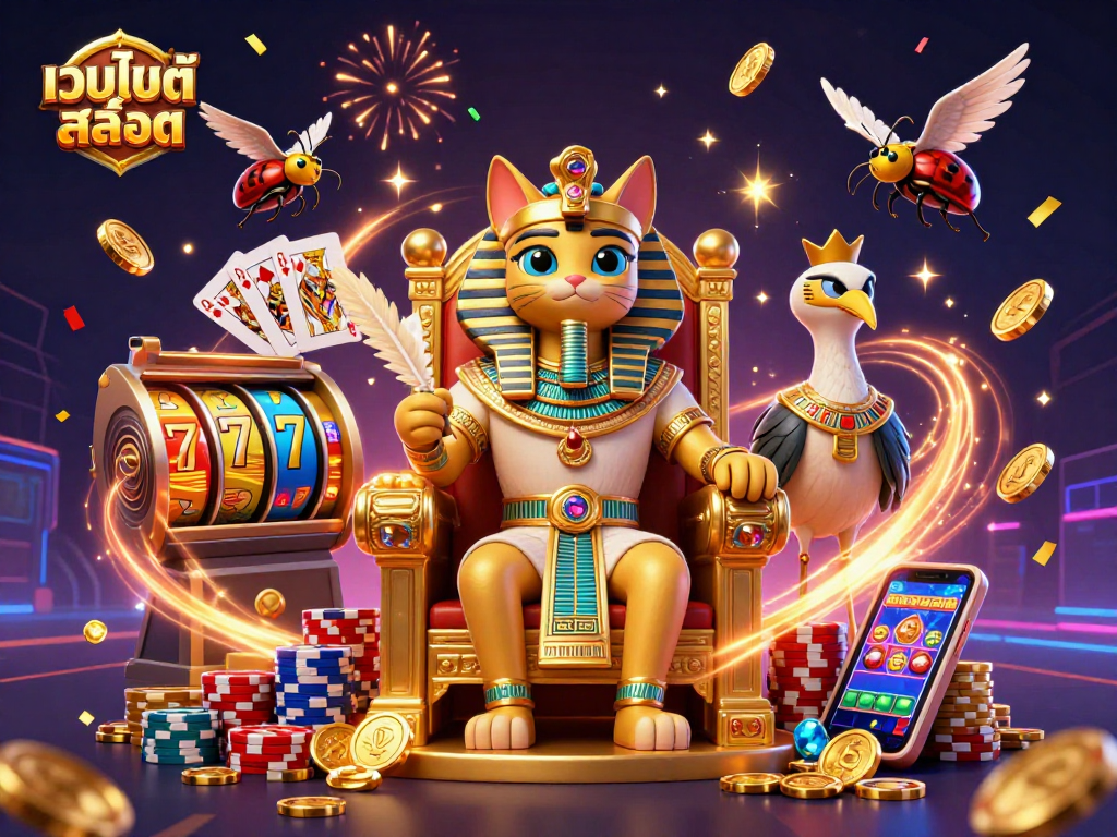 การเล่นเกมบนเว็บไซต์สล็อตที่มีสีสันและน่าตื่นเต้นในงานฉลอง