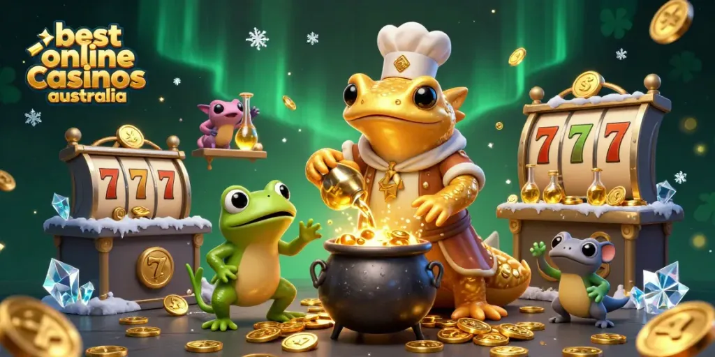 Experience the best online casinos Australia with magical alchemy in a vibrant casino scene.